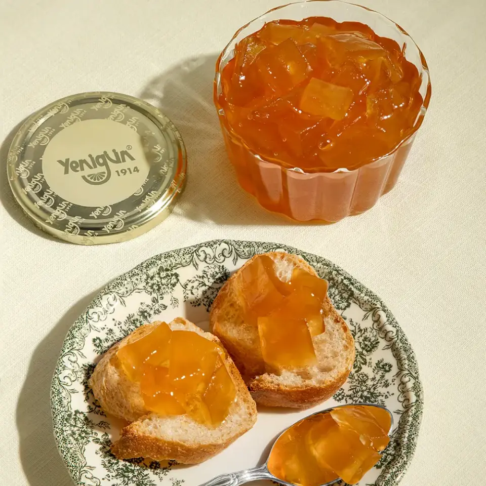Yenigün Gold Seri Karpuz Kabuğu Reçeli %65 Meyve 400 Gr