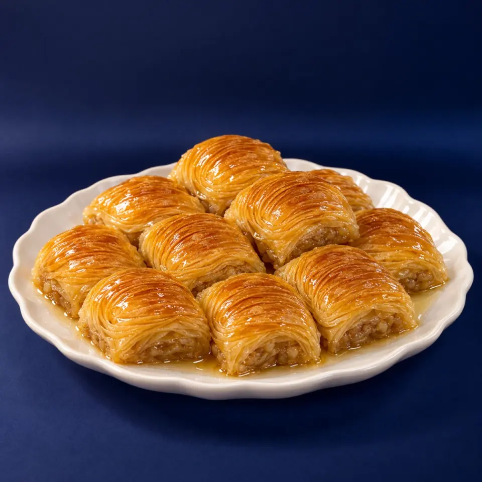 Ketencioğlu Gurme Gül Baklava Tepsi
