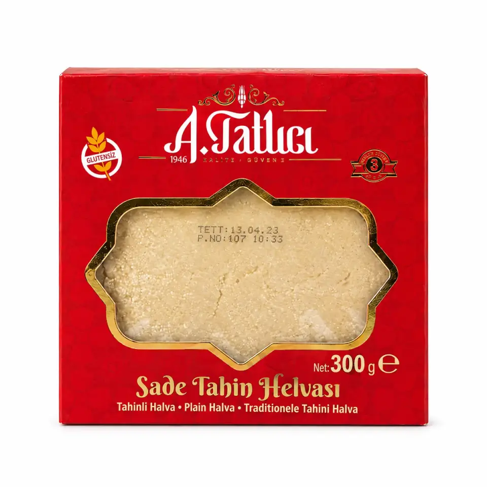 Abdullah Tatlıcı Sade Tahin Helvası 300gr
