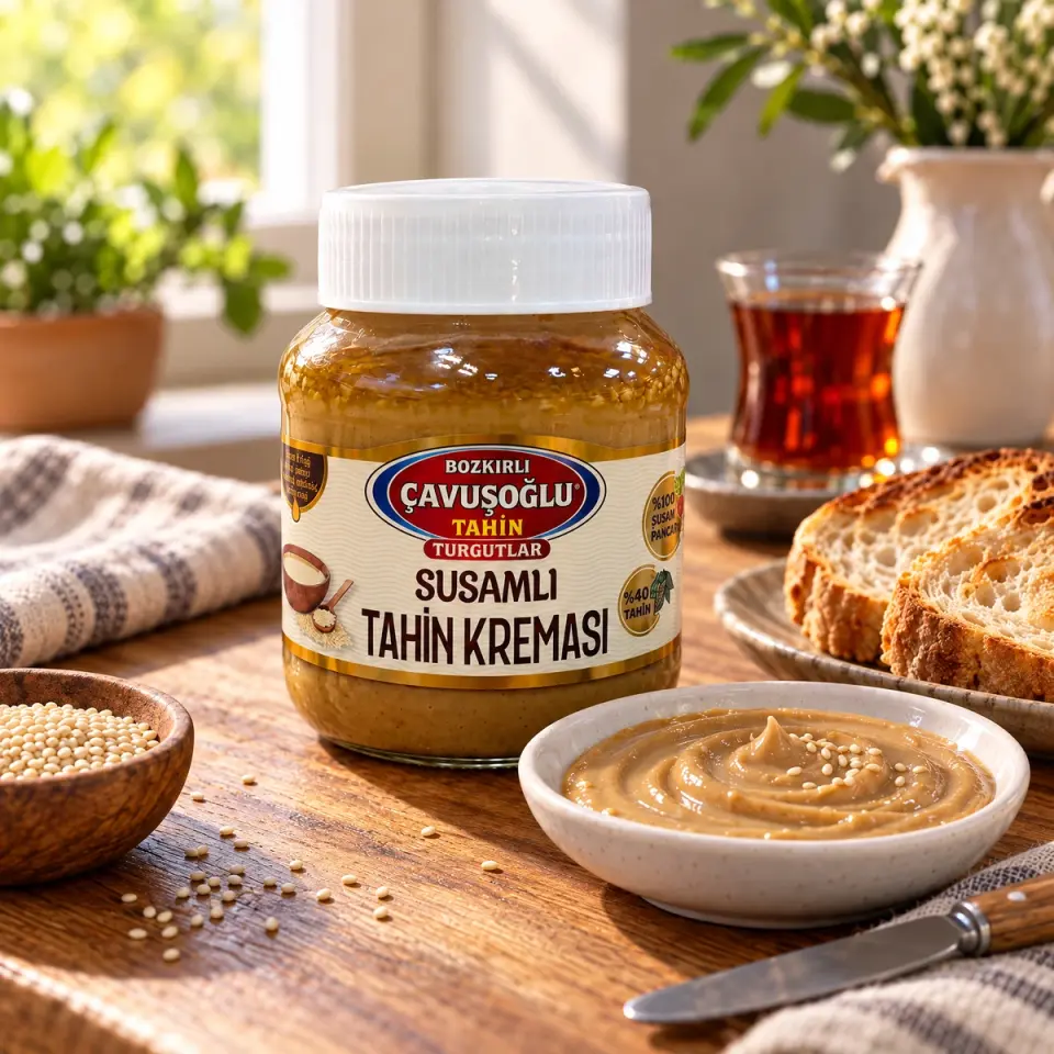 Bozkırlı Çavuşoğlu Susamlı Tahin Kreması 330gr