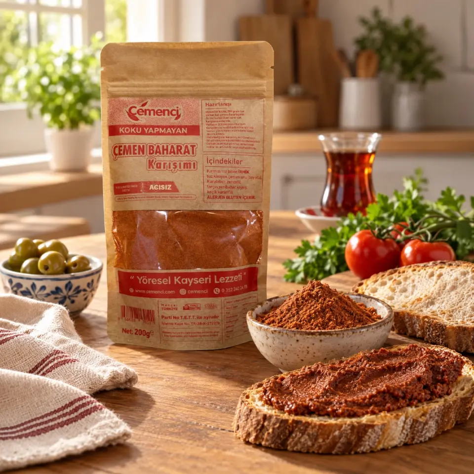 Çemenci Çemen Baharat Karışımı Acısız 200gr