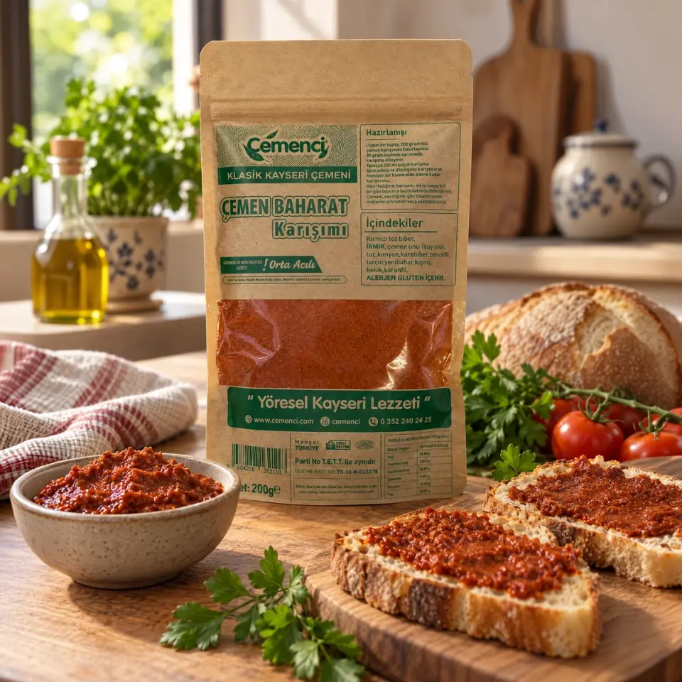 Çemenci Çemen Baharat Karışımı Orta Acılı 200gr