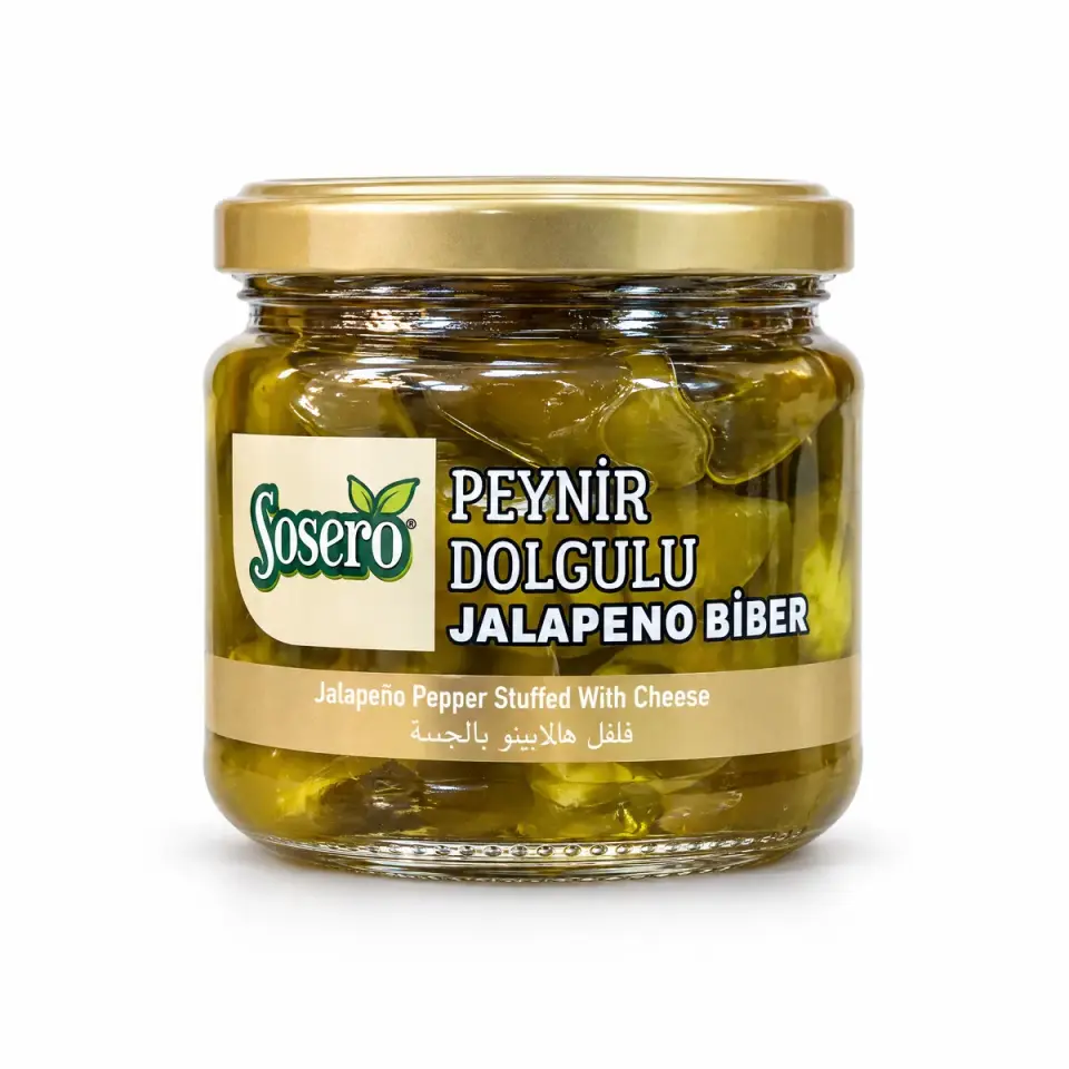 Sosero Peynir Dolgulu Jalapeno Biber 290 gr